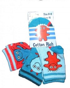 Бебешки чорапи 3 чифта