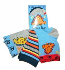 Бебешки чорапи 3 чифта 1